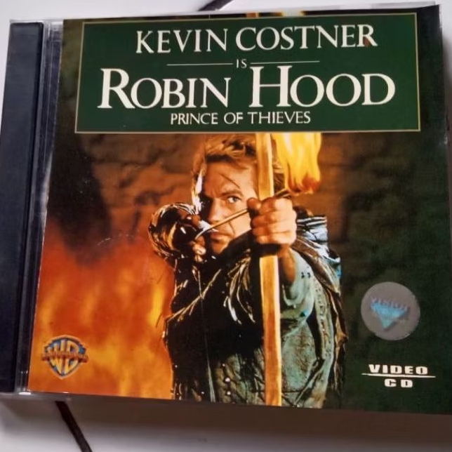 VCD Original Robin Hood - Prince of Thiefs Feat Kevin Costner