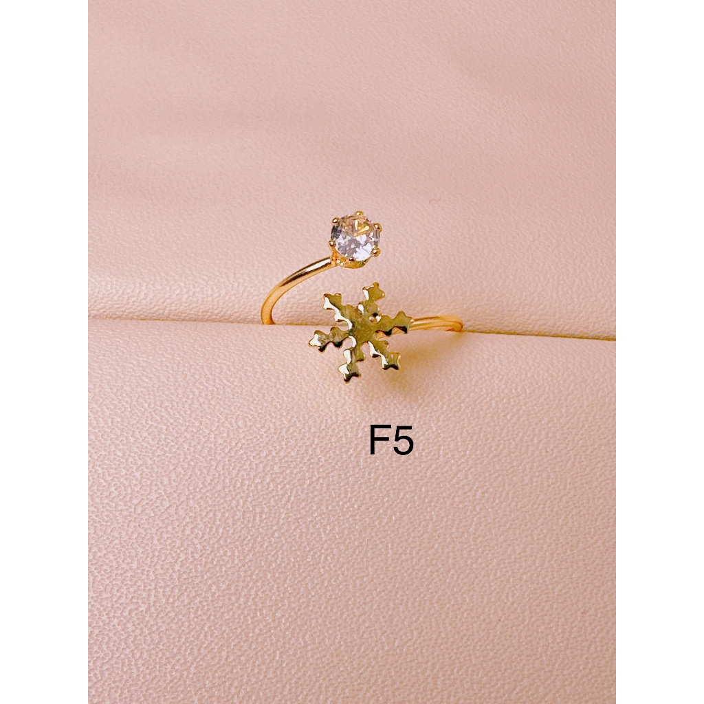 แหวนทอง F05 สวยหรู MJ