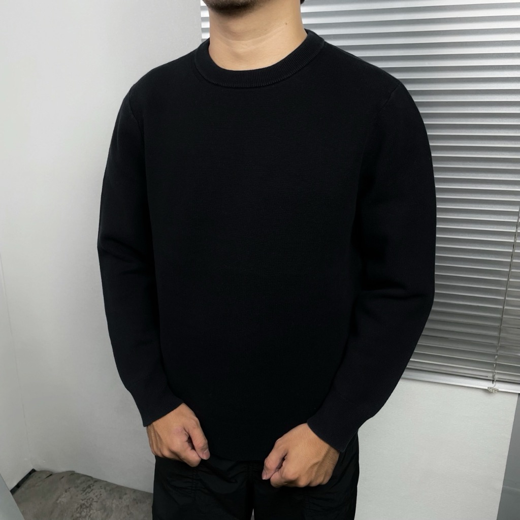 Uniqlo milano black Sweater Shirt - kn3504