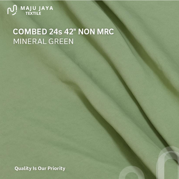 KATUN MAJU JAYA TEXTILE - Cotton Combed 24s 42" Non-Mercerised / Combed Cotton T-Shirt Material 24s 