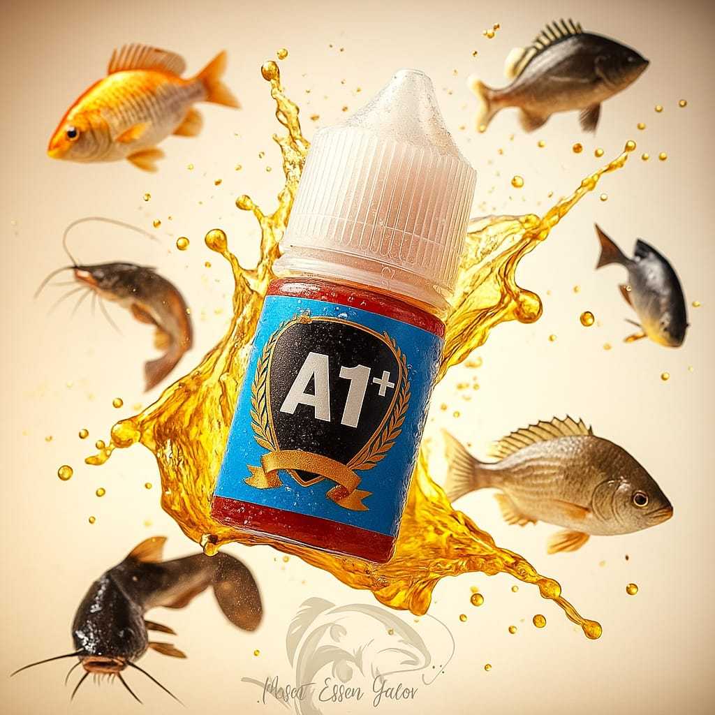 A1 Fishy Savory Essence สําหรับการแข่งขันรายวัน ปลาคาร์พตกปลา Galatama Kilogebrus, Tilapia, Pomfret,