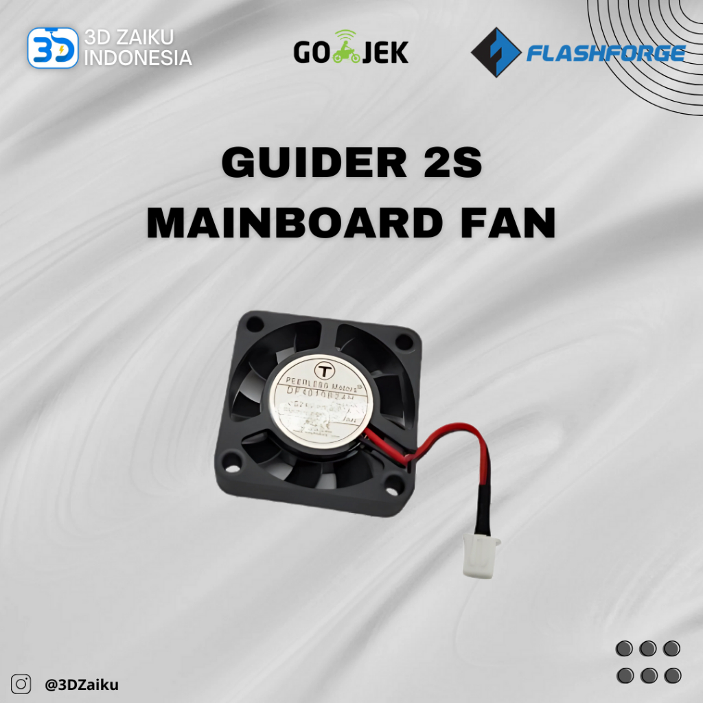 พัดลมเมนบอร์ด Flashforge Guider 2S ดั้งเดิม 4010