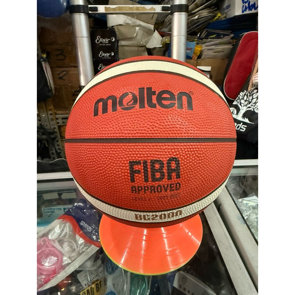 บาสเก็ตบอล MOLTEN BG2000 B7G 2000 FIBA ดั้งเดิม