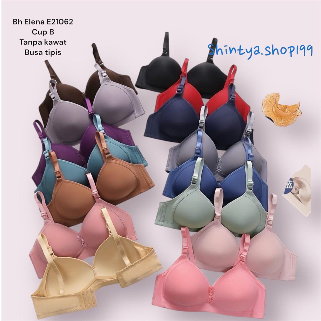 Bh Bh | ELENA 21062 bigcup Bra ไม่มีลวดและโฟมมาตรฐาน
