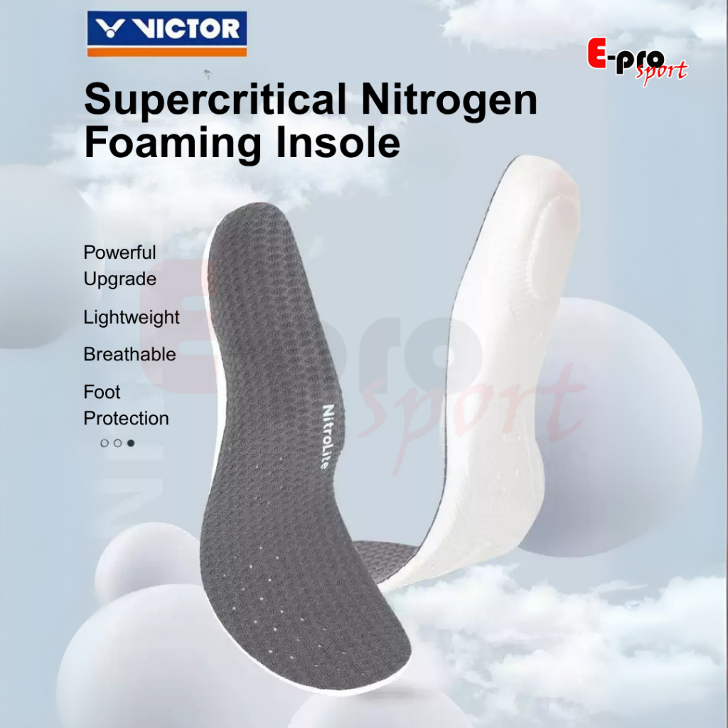 Victor VT-XDNITROLITE Original Insole VT XD NL / VT-XD NITROLITE Sole รองเท้าแบดมินตัน