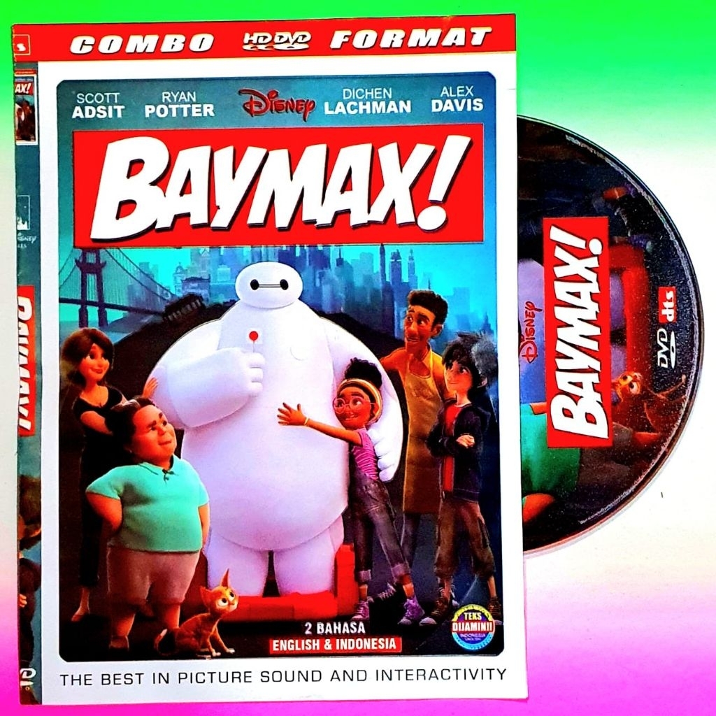 FILM CASSETTE CHILDRENS ใหม่ล่าสุด DISNEY BAYMAX CARTOONS