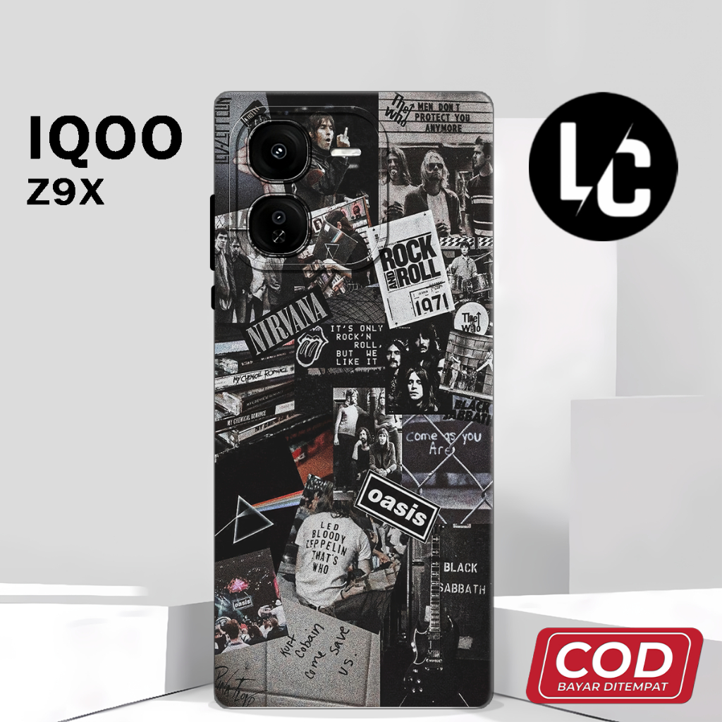 (AQ 10) ยางยืดหยุ่น Softcase สําหรับ vivo iQOO Z9x ซิลิโคน l Pro กล้อง l ปลอกล่าสุด l เคสสําหรับหญิง