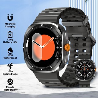 S7Ultra Jam Tangan Pintar Denyut Jantung Olahraga Luar Ruangan Bluetooth Panggilan untuk