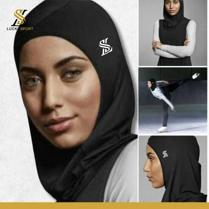 LUCKYSPORT INSTANT RUNNING STYLE SPORT HIJAB