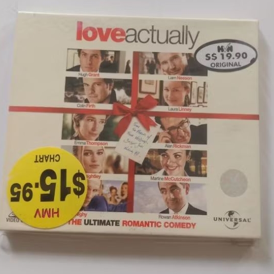 VCD Original Love จริงๆ Feat Rowan Atkinson SEALED