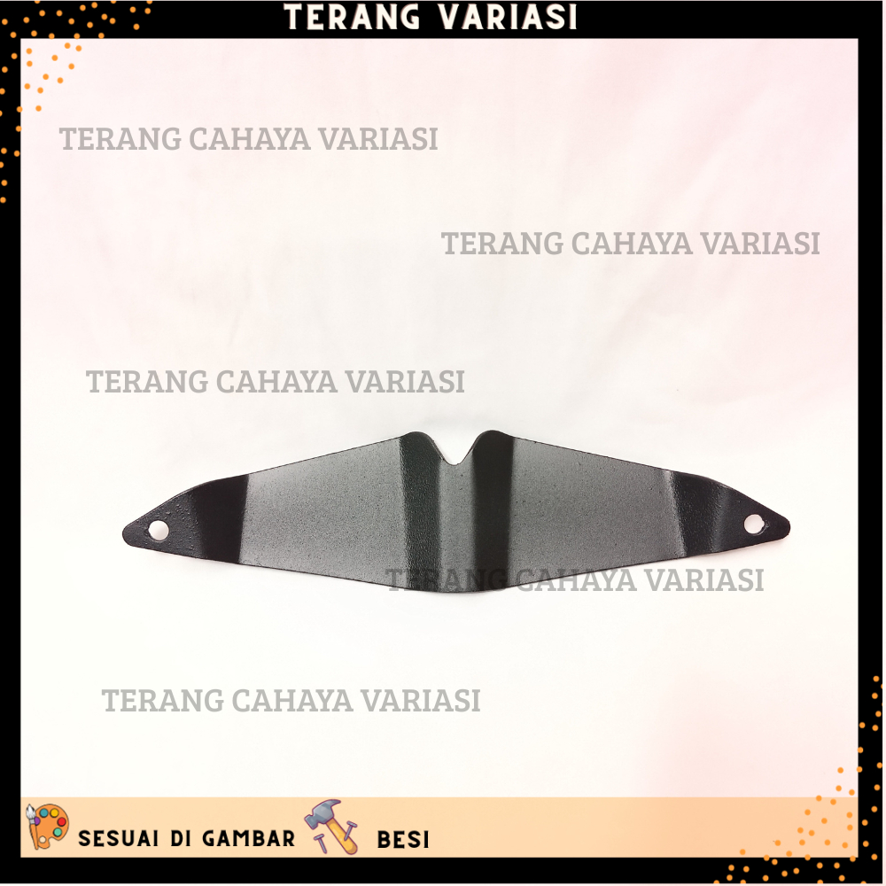 WINGLET UNDER FIN AEROX ใหม่ทั้งหมด 155CC AEROX 155 MUSTACHE AEROX อุปกรณ์เสริมรถจักรยานยนต์
