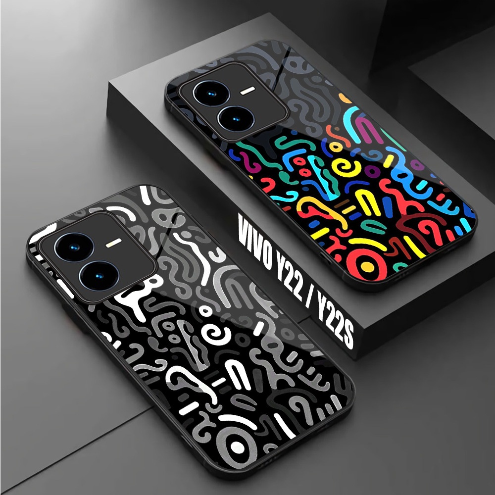 เคส VIVO Y22 / Y22S - เคส VIVO Y22 ล่าสุด TOP URBAN CASING [ DOODLEM23 ] VIVO Y22 / Y22S Silicone - 