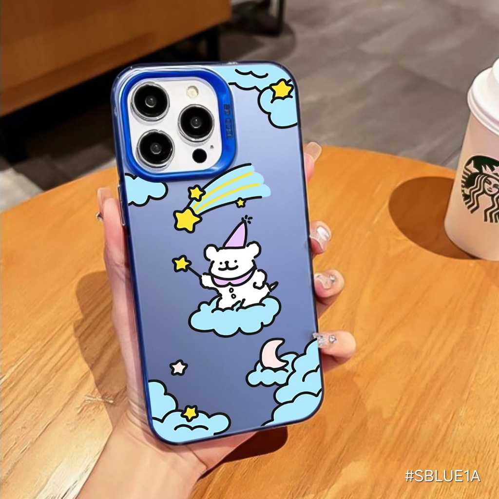 กรณีXiaomi 11 Xiaomi 11 Lite Xiaomi 11 Pro 11T Xiaomi 11T Pro Xiaomi 12 5G Xiaomi 12 Pro Xiaomi 12T Pro Xiaomi 13T Xiaomi 13T Pro Xiaomi 14 Xiaomi 14T Xiaomi 14T Xiaomi 14T Pro Xiaomi 15 Xiaomi 15 Xiaomi อัลตร้าเคสโฮโลแกรมน่ารักการ์ตูนหมีภาพเมฆ