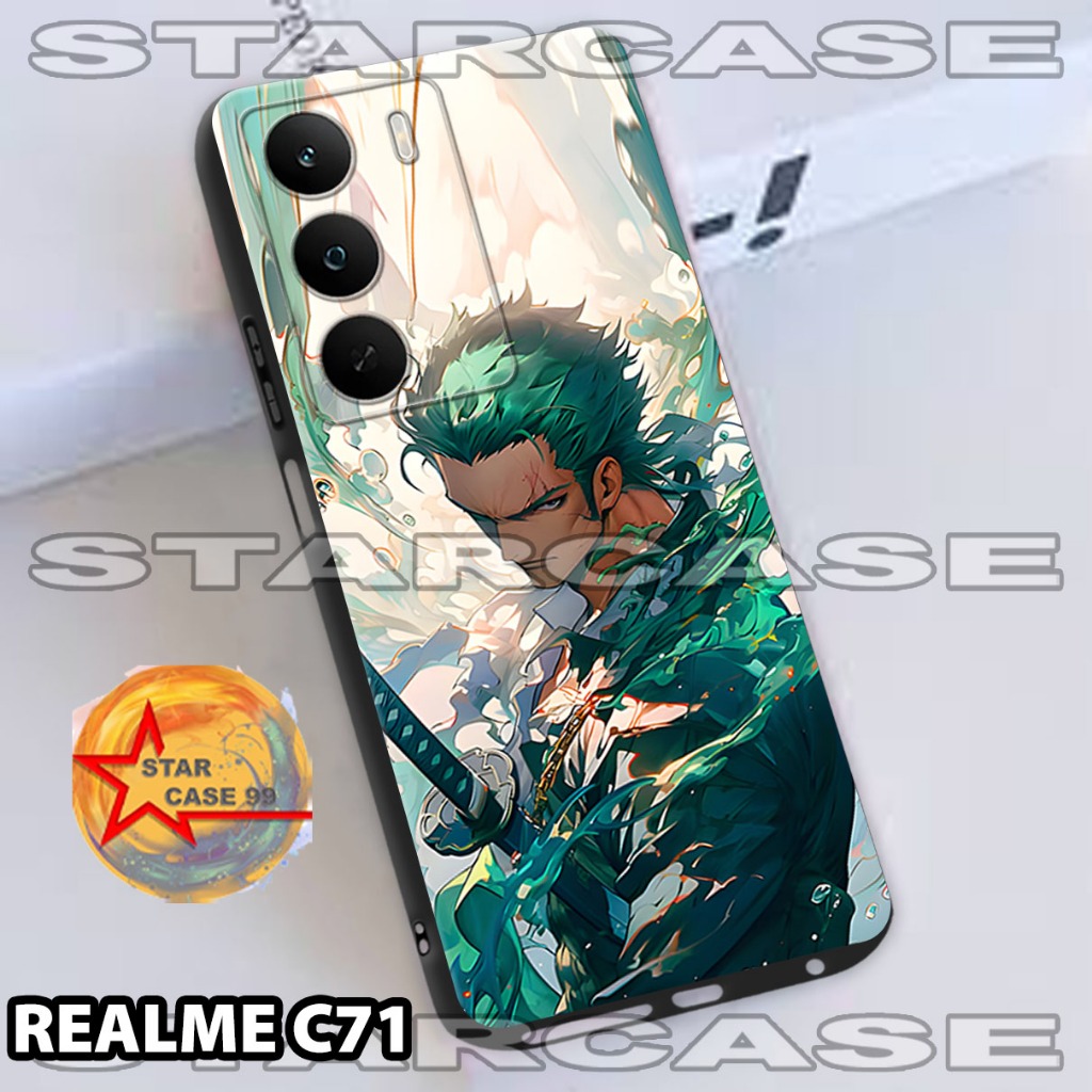 Realme c71/S37 ยาง Softcase/อะนิเมะ Motif/เคสrealme c71/เคสrealme c71