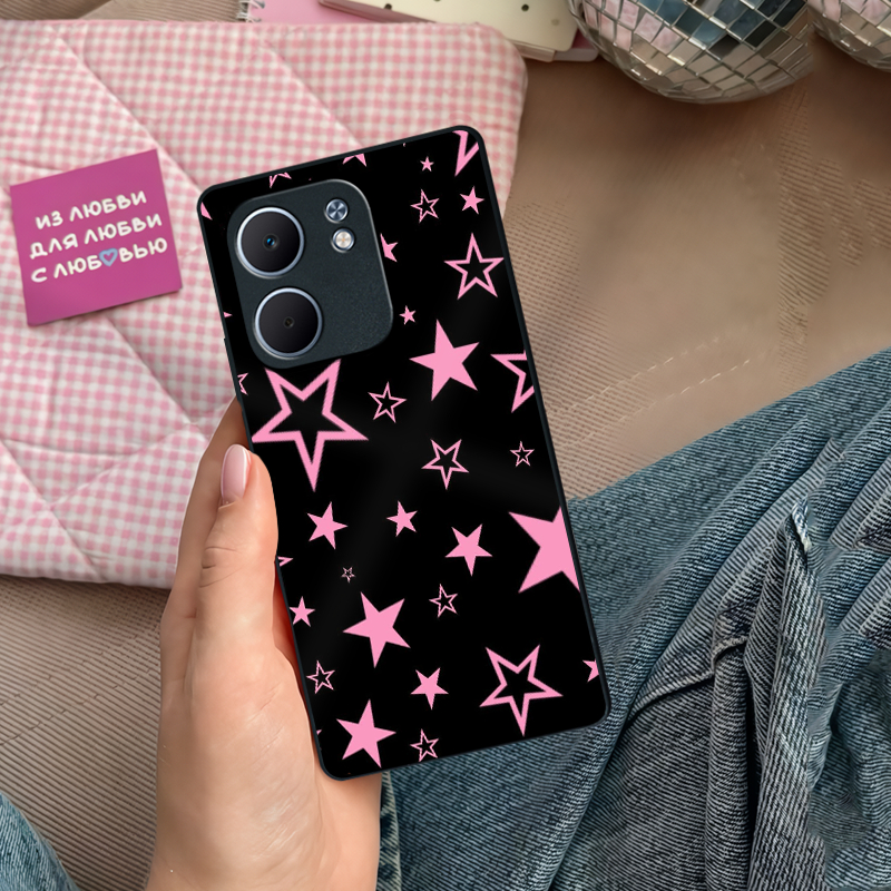 OPPO A5X Glass Softcase Cute Motif Silicone Material ล่าสุด Oppo a5x Casing {SK438}