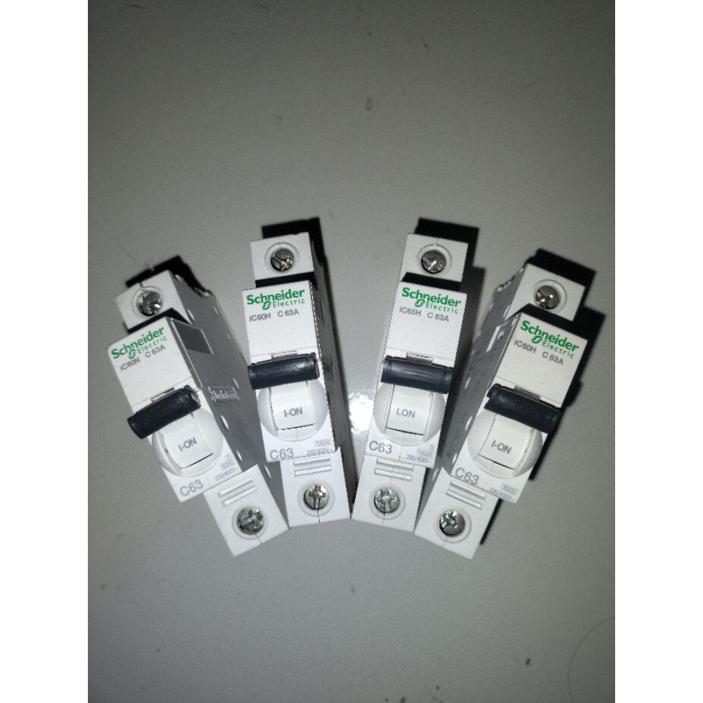 MCB 1 เฟส IC60N 6a ถึง 63a: