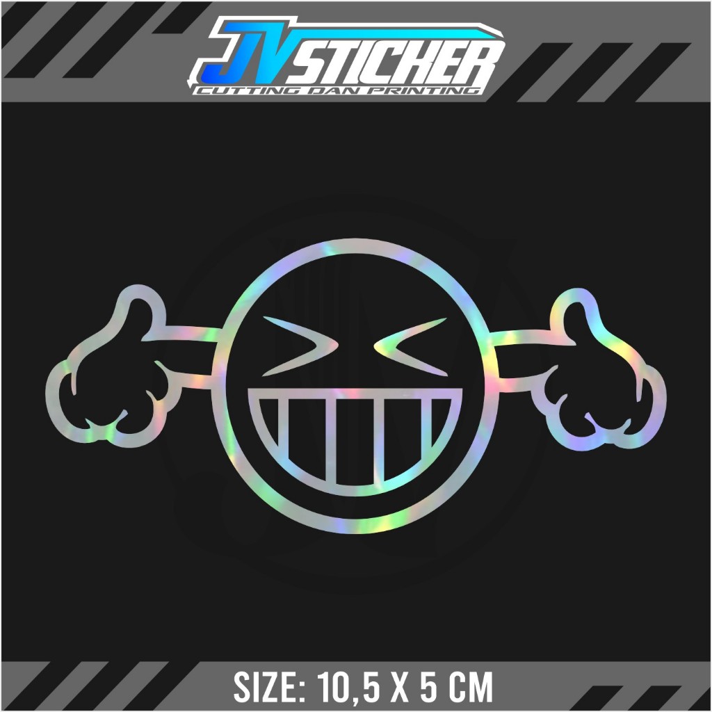 COOL STICKERS VARIATION SMILE CUTTING STICKERS EMOT