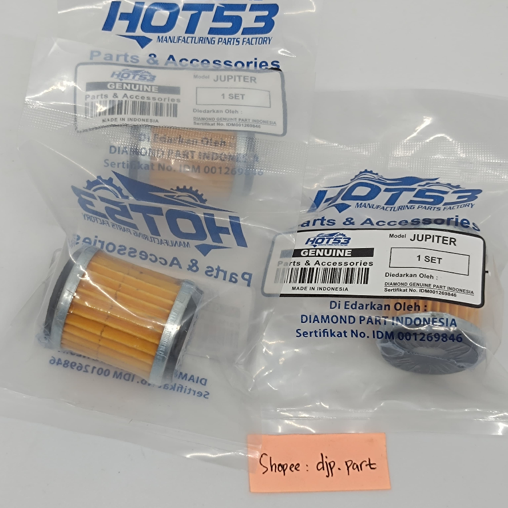 JUPITER MX MOTORCYCLE OIL FILTER "HOT 53" / YAMAHA VIXION JUPITER MX MOTORCYCLE OIL FILTER