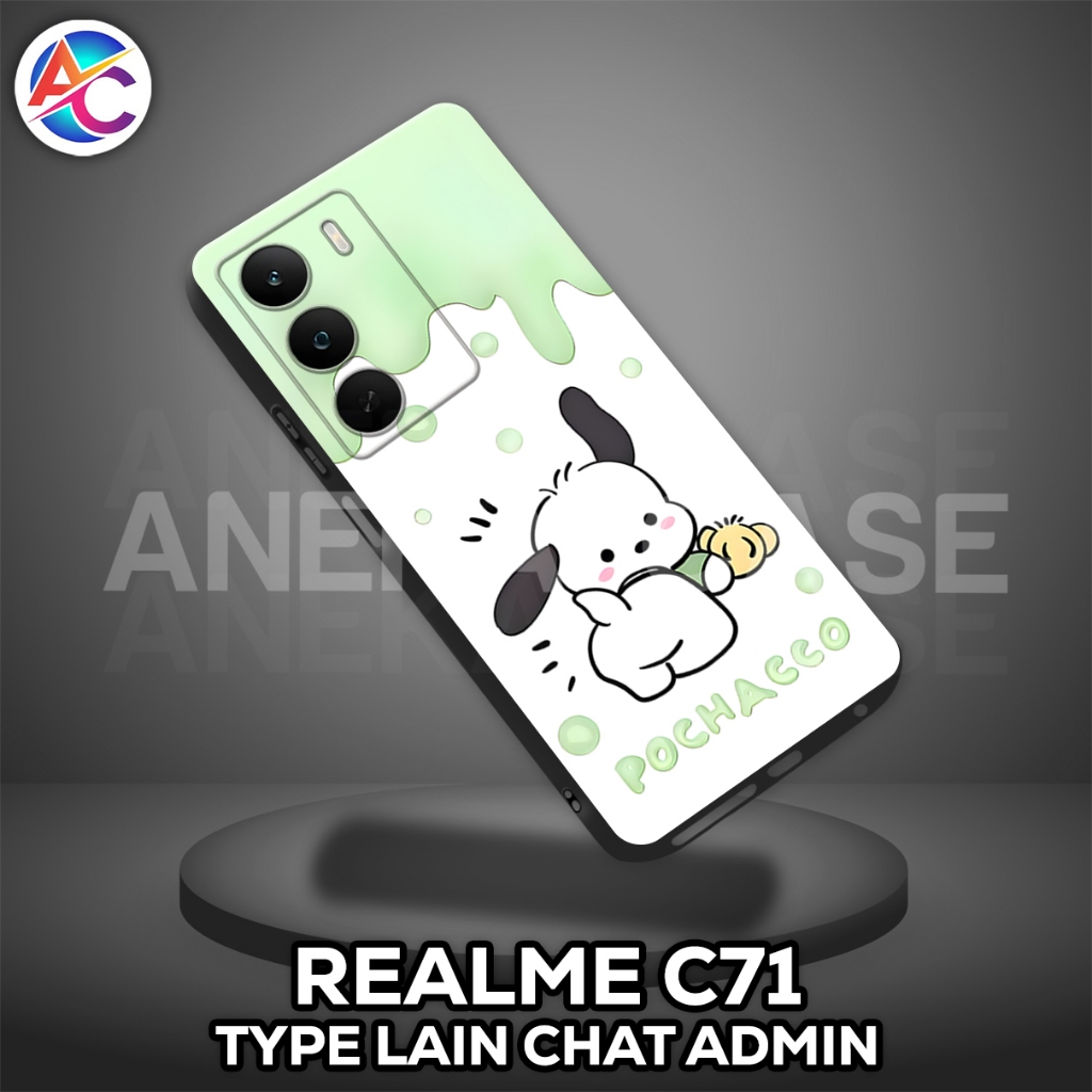 AC69-Case REALME C71-Girls Motif-Softcase REALME C71-เคส REALME C71-ซิลิโคน REALME C71