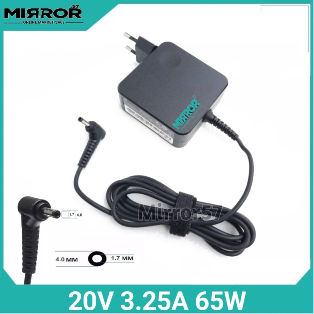 อะแดปเตอร์ชาร์จแล็ปท็อป S340-14API S340-14IIL S340-15IIL S340-15API Charger 20V 3.25A 65W