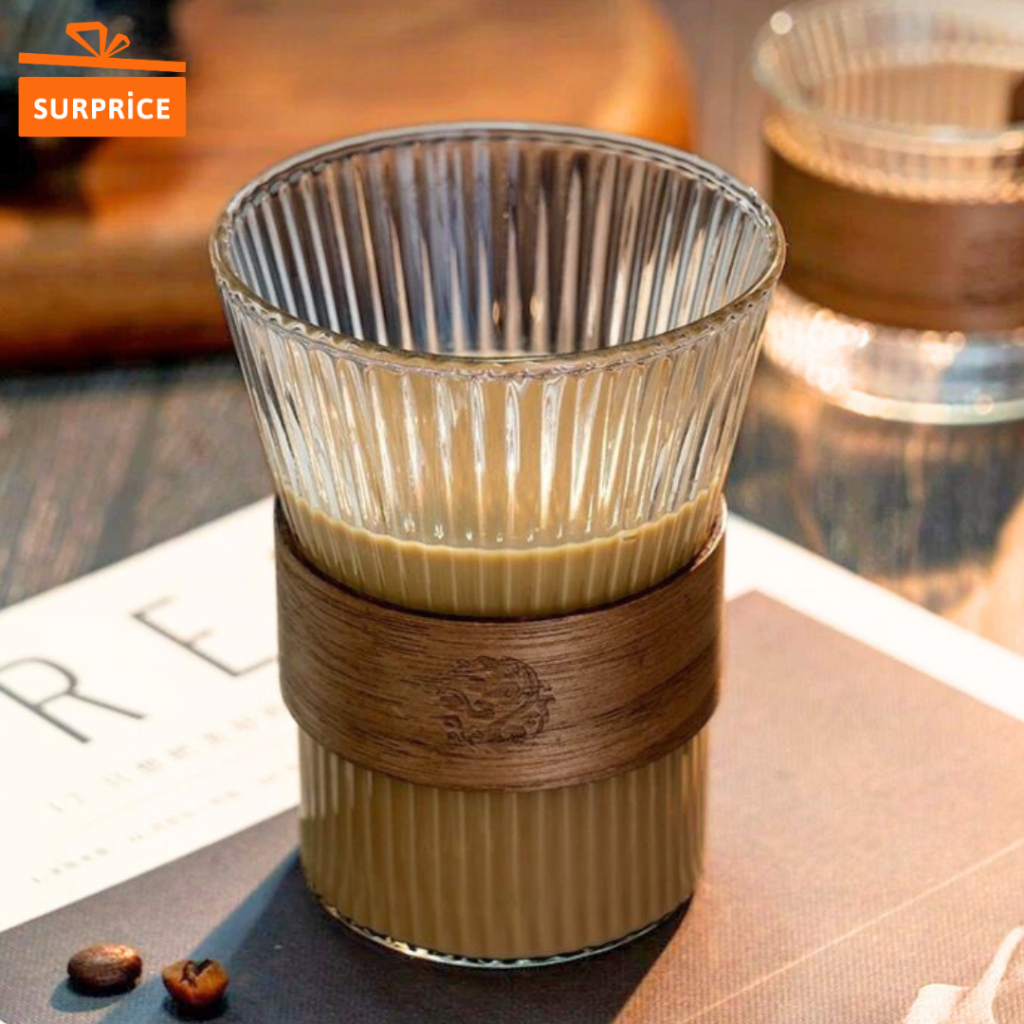 [CLEARANCE SALE] Surprise Aesthetic Cafe Glass Plain Tube / Glass Cup / Mug Cup / Glass Tea Cup