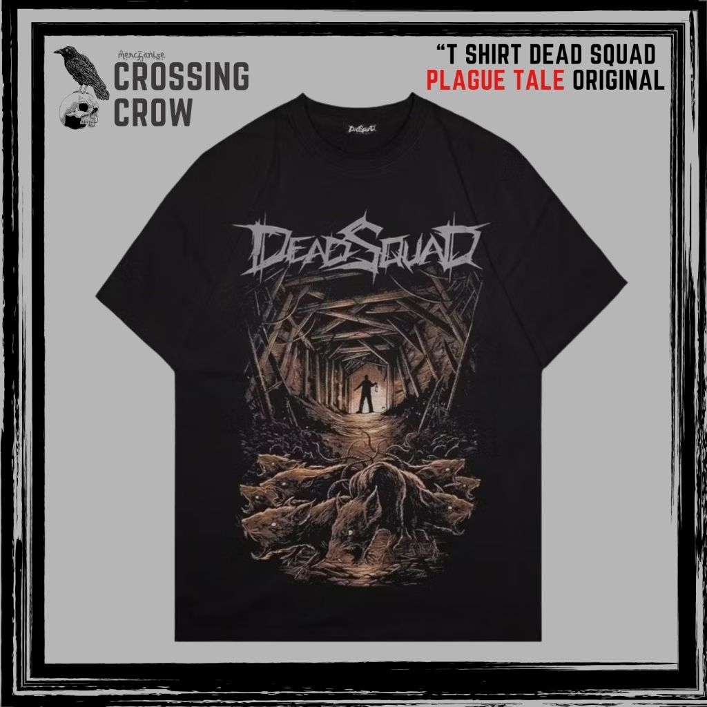 Dead Squad x Gozeal Plague Tale เสื้อยืดดั้งเดิม