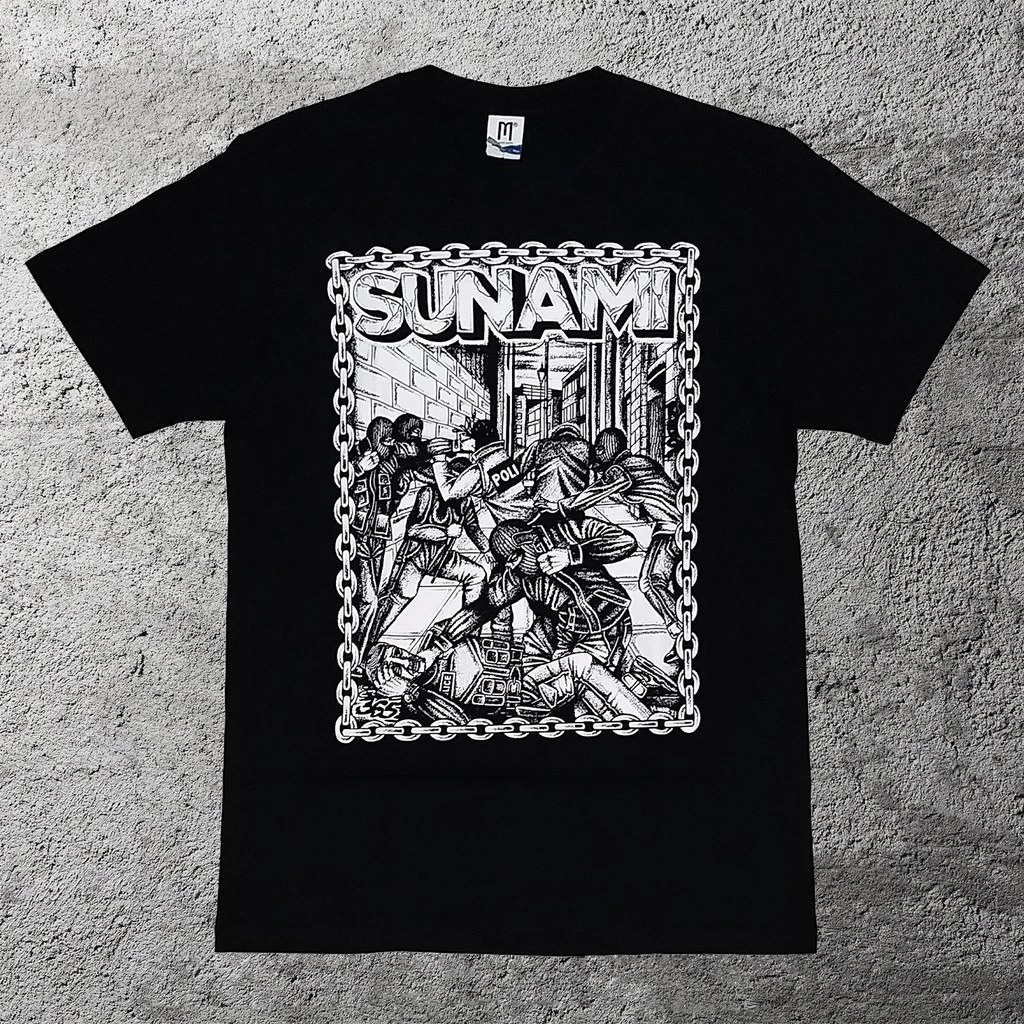 เสื้อยืด SUNAMI BAND - MARINA | AMERICAN HARDCORE PUNK
