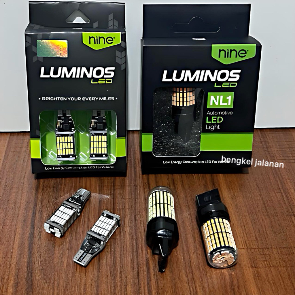 LUMINOS ORIGINAL TURN เบรคป้าย T20 S25 BA15s BAU15 Dajjal ไฟเลี้ยวรถไฟเลี้ยว