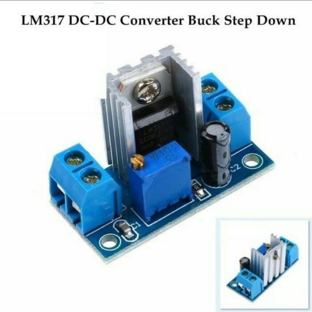 ตัวแปลง STEP DOWN LM317 DC-DC