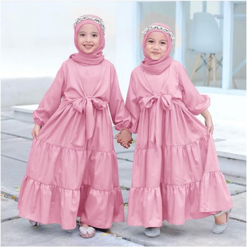 KID JENY (3-4 ปี 5-6 ปี 7-8 ปี 9-10 ปี) CHILDRENS GAMIS GIRLS DRESS CHILDRENS GAMIS AMIS AMIS CHILDR