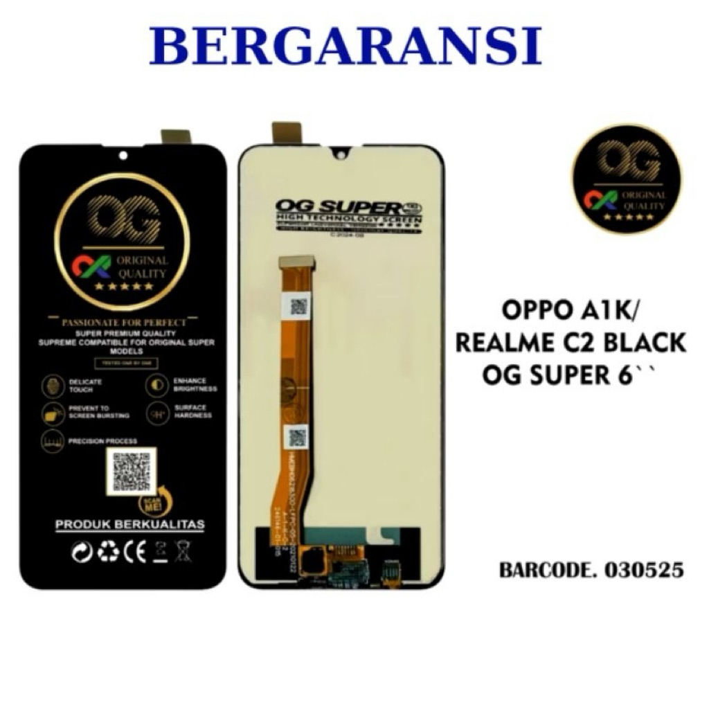 LCD OPPO A1K และ REALME C2