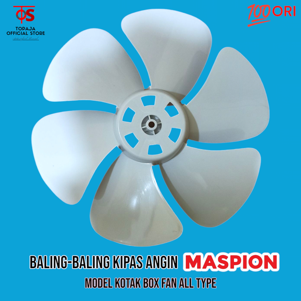 Original MASPION Box Fan Propellers All Types - Maspion Box Fan Propellers