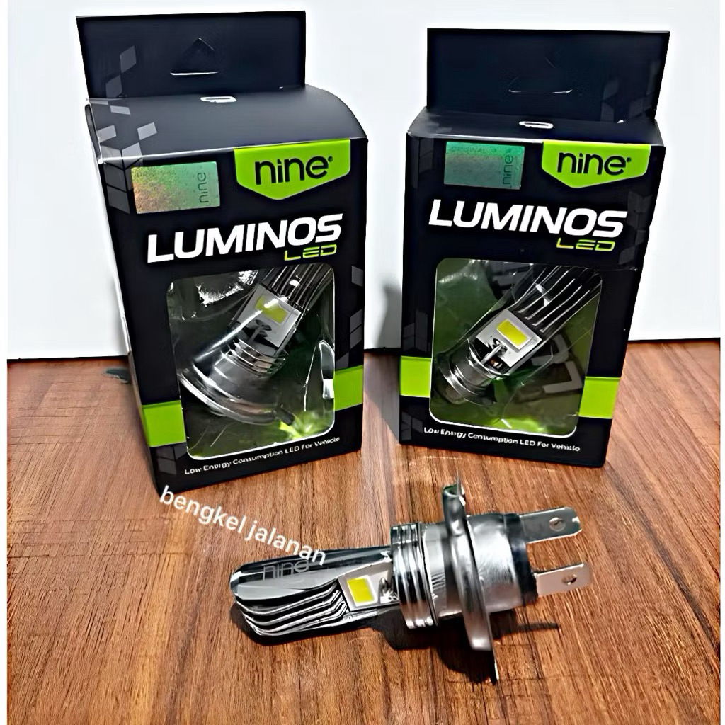 UATAMA ไฟ LED สําหรับรถจักรยานยนต์และรถยนต์ H4 / HS1 NINE LUMINOS G1 COB 2 LED Hs1 HI LOW AC DC