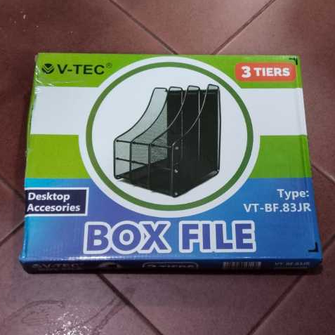 V TEC FILE SYS BOX IRON VT-307C VT-BF.83JR CONTENTS 3 / AESTETIC BLACK DOCUMENT FILE STAGE BOX