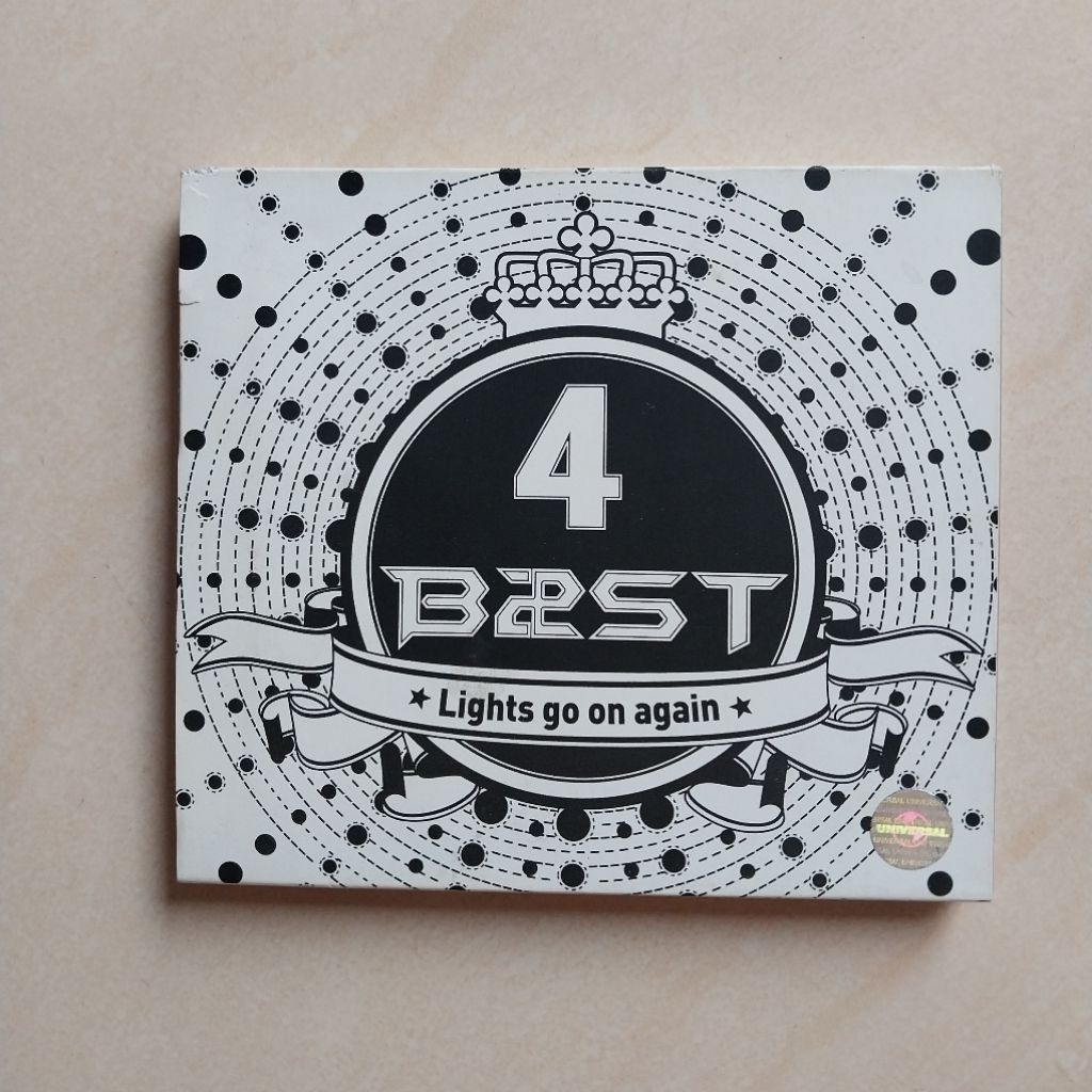 ซีดี B2ST ALBUM LIGHTS GO ON AGAIN