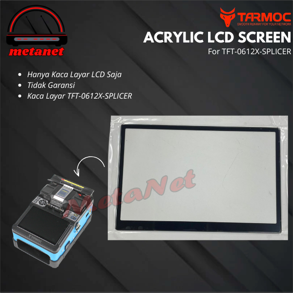 LAYER Tarmoc Tarmoc TFT-0612X-SPLICER หน้าจอ LCD | FO Tool ฝาครอบหน้าจอกระจกไฟเบอร์ออปติก อะไหล่