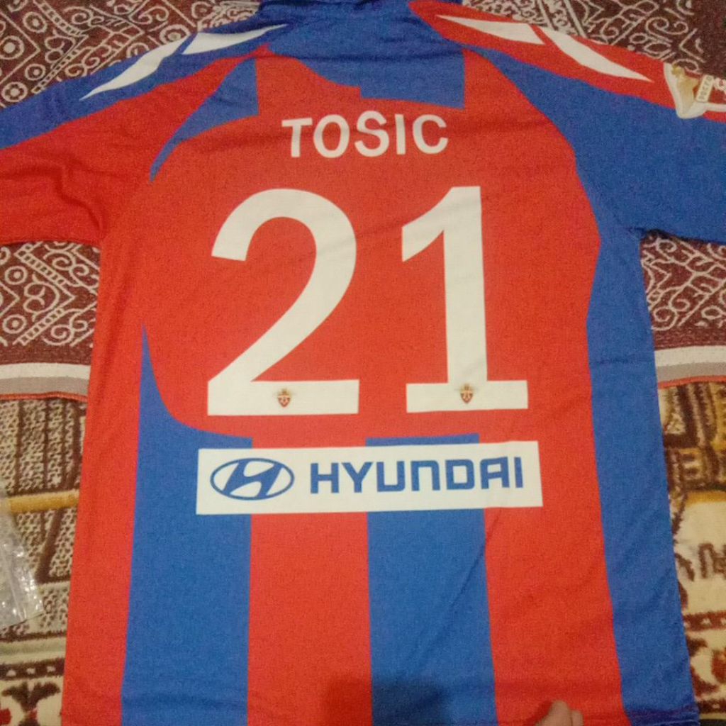 Cska mosskow nns zoran tosic jersey ผลิตดี