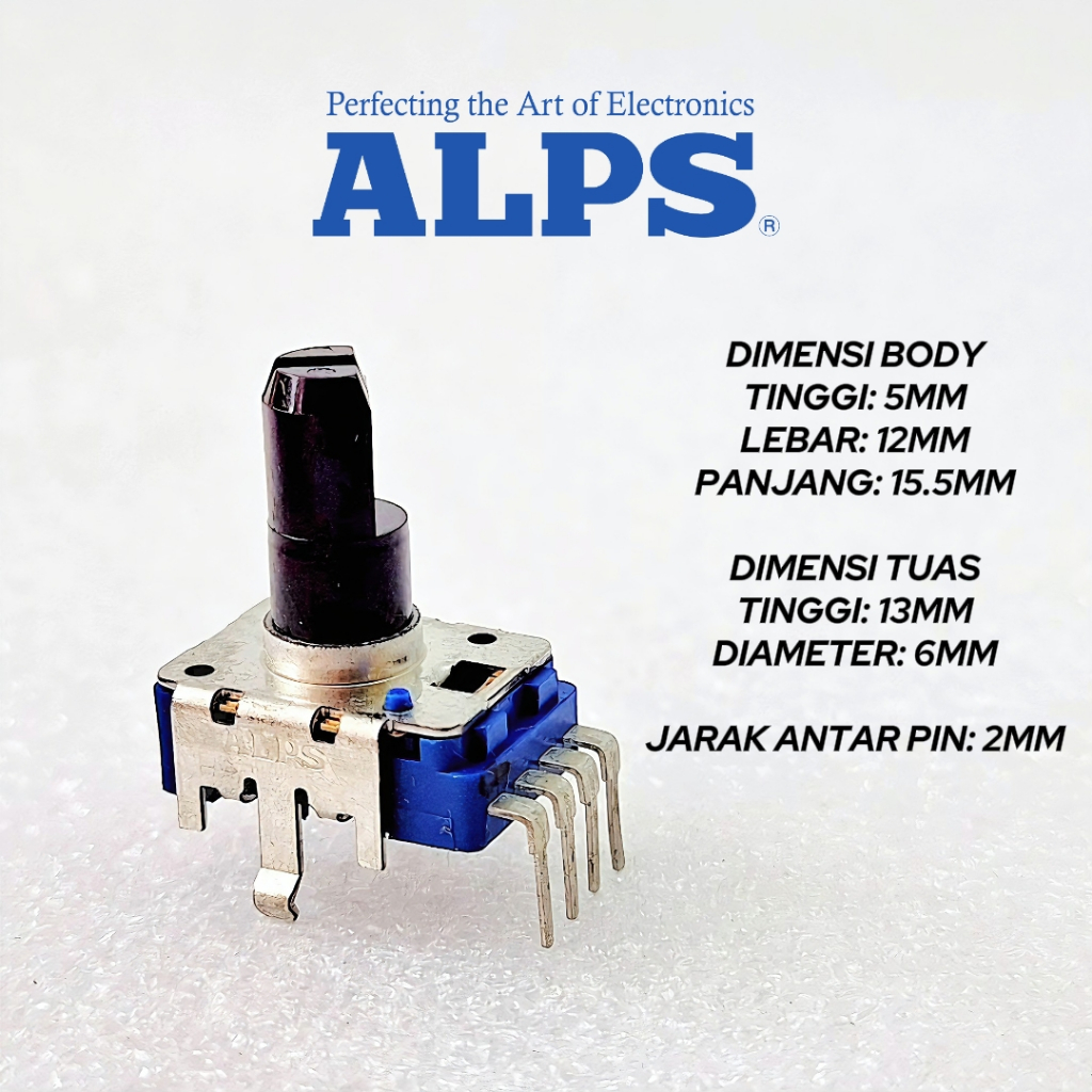 POTENSIO BALANCE 10K POTENSIOMETER MIDDLE POINT 103B ALPS POTENSIOMETER ROTARY 10K