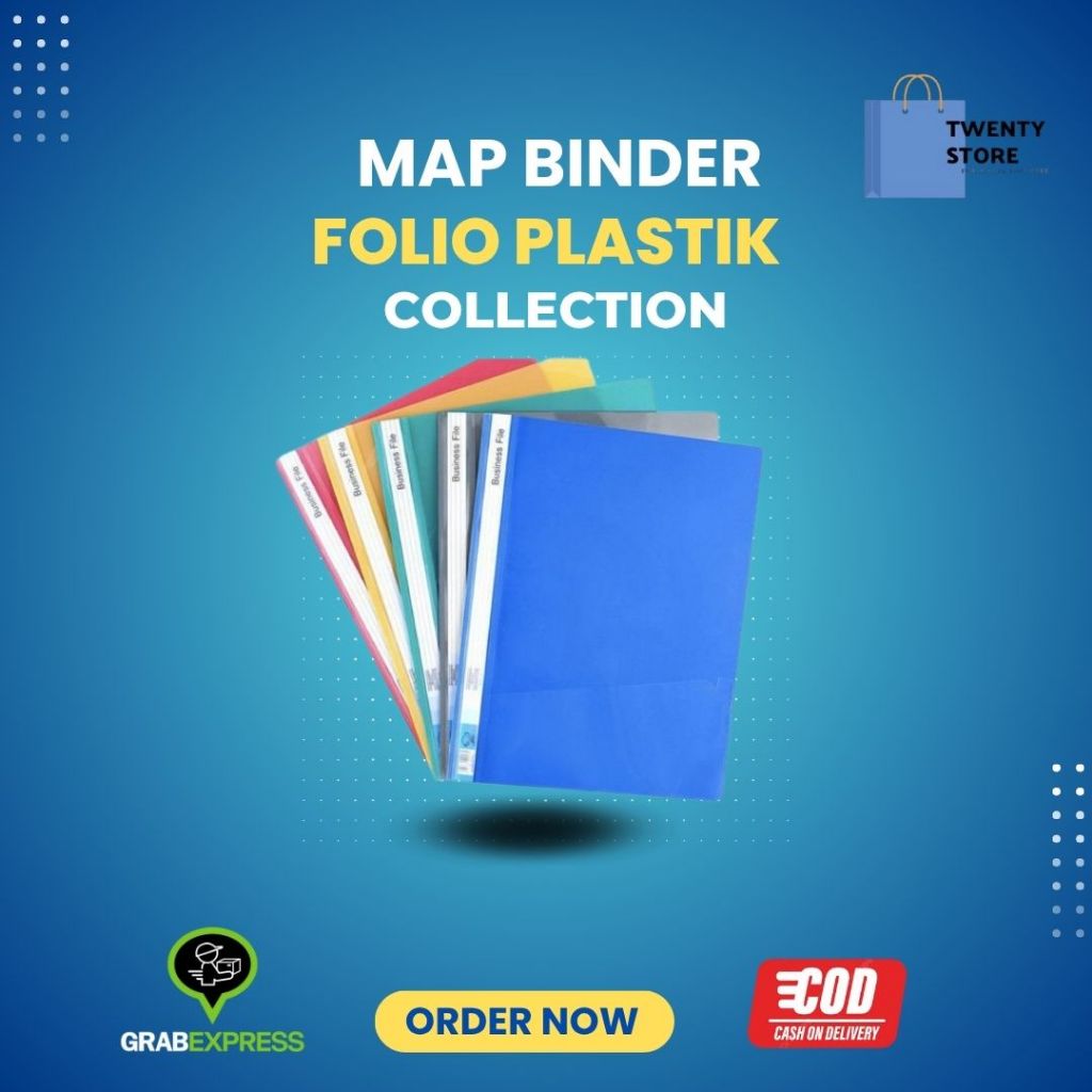 ไฟล์พลาสติก MAP BINDER Folio (F4)