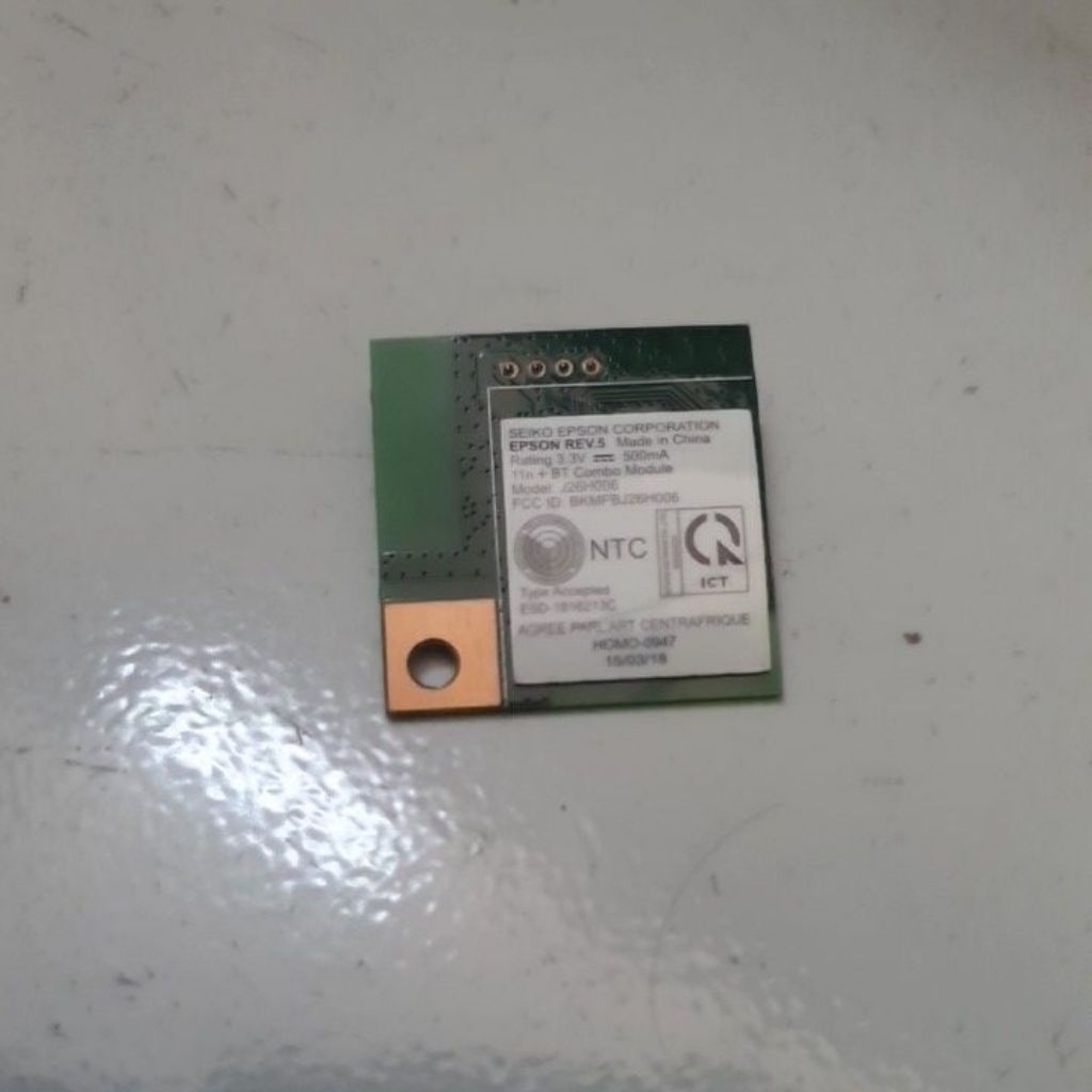 โมดูลการ์ดบอร์ด Wifi L1250 L3150 L3250