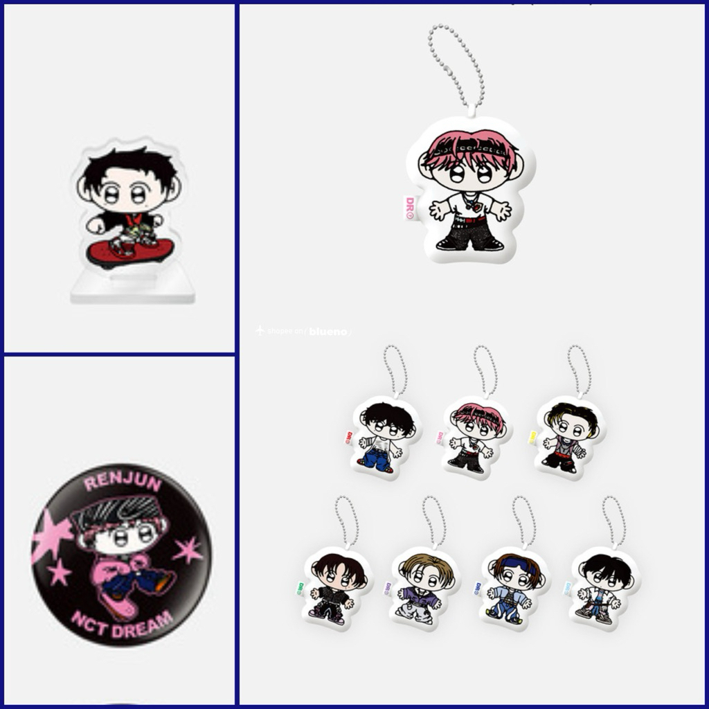 [READY] GACHA POP UP TIME RIDERS HAECHAN RENJUN MARK JISUNG MINI DOLL CUSHION KEYRING PIN BUTTON STA