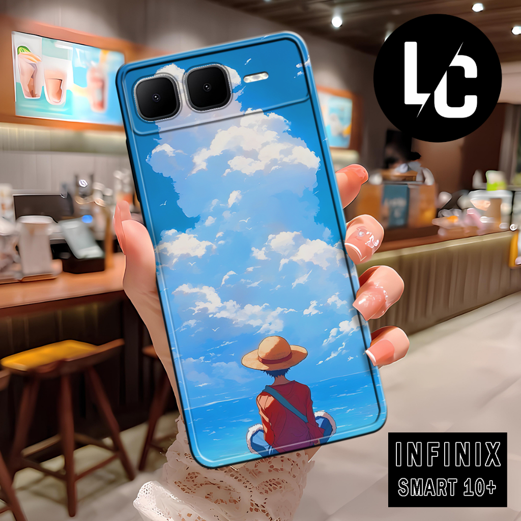 ( AW 8) hp สําหรับ Infinix Smart 10 Plus + softcase l ล่าสุด l ยาง ll cool case l เด็กหญิงและเด็กชาย