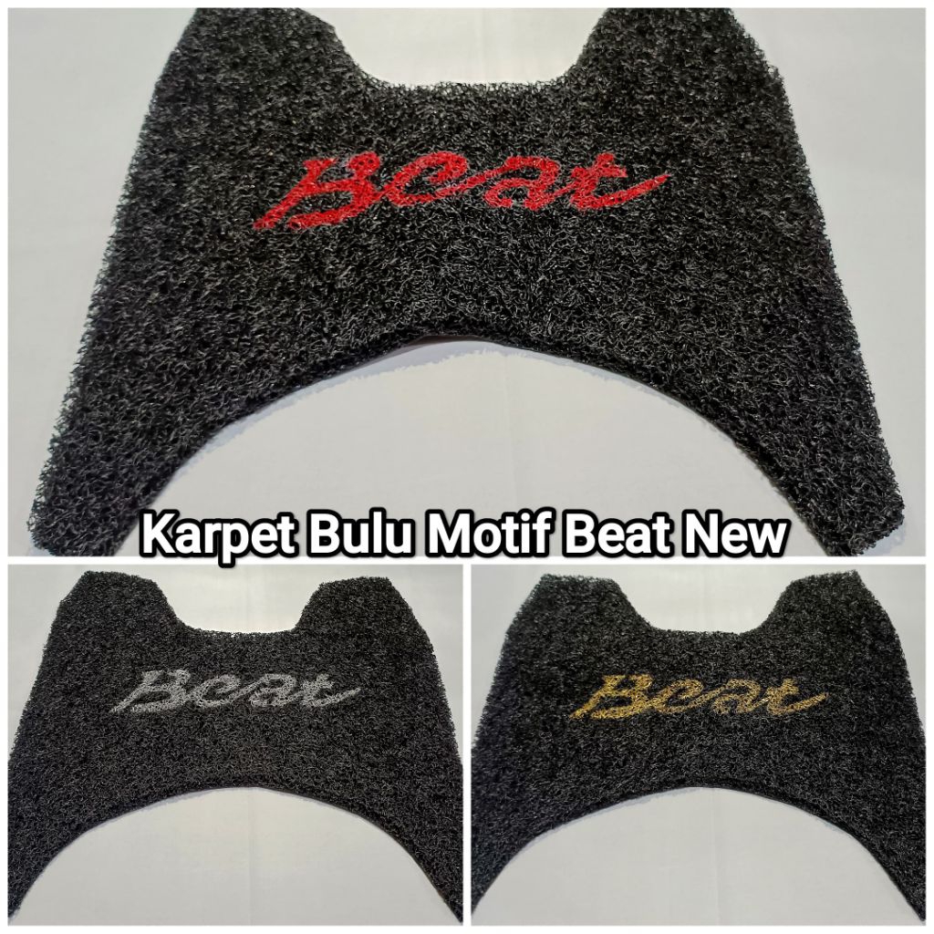 HONDA BEAT MOTORCYCLE FIBER CARPET FUR CARPET/FOOT REST CARPET