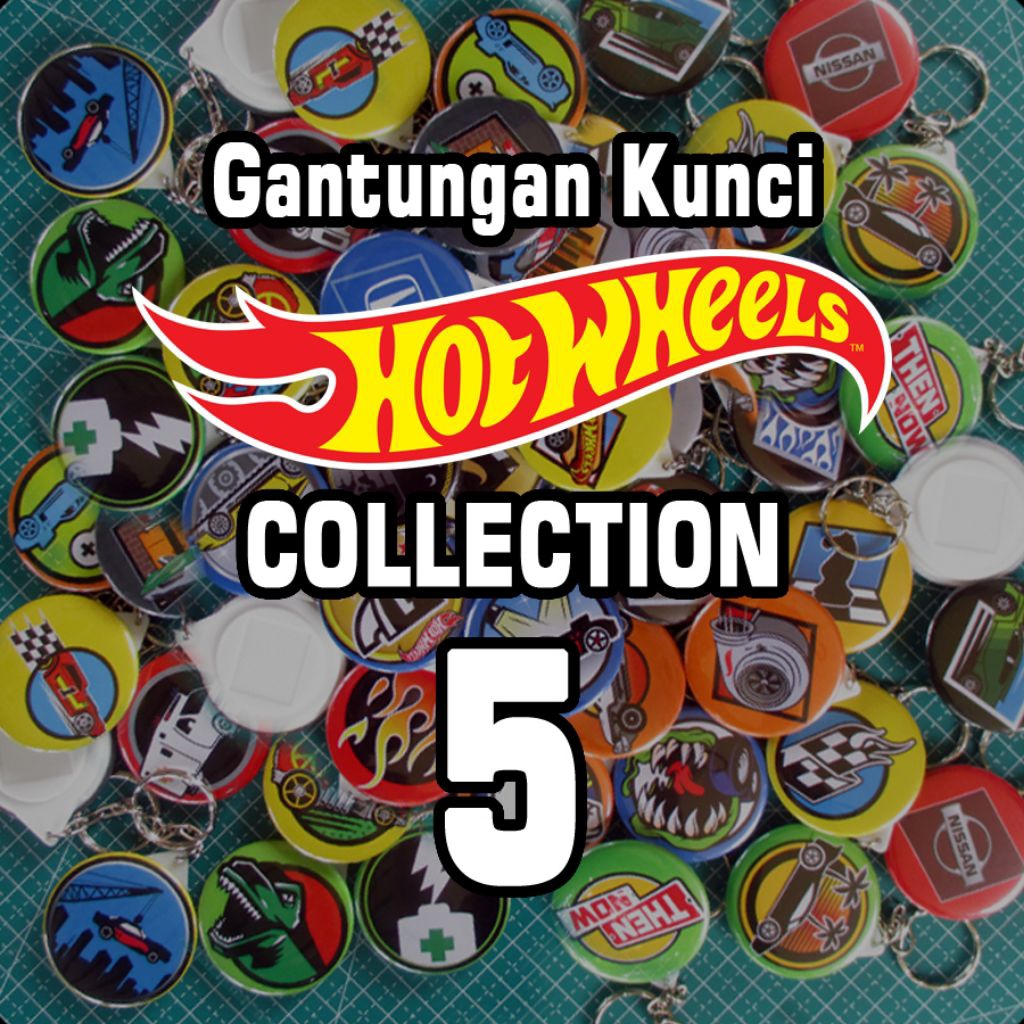 GANTUNGAN พวงกุญแจ Hot Wheels Collection 5