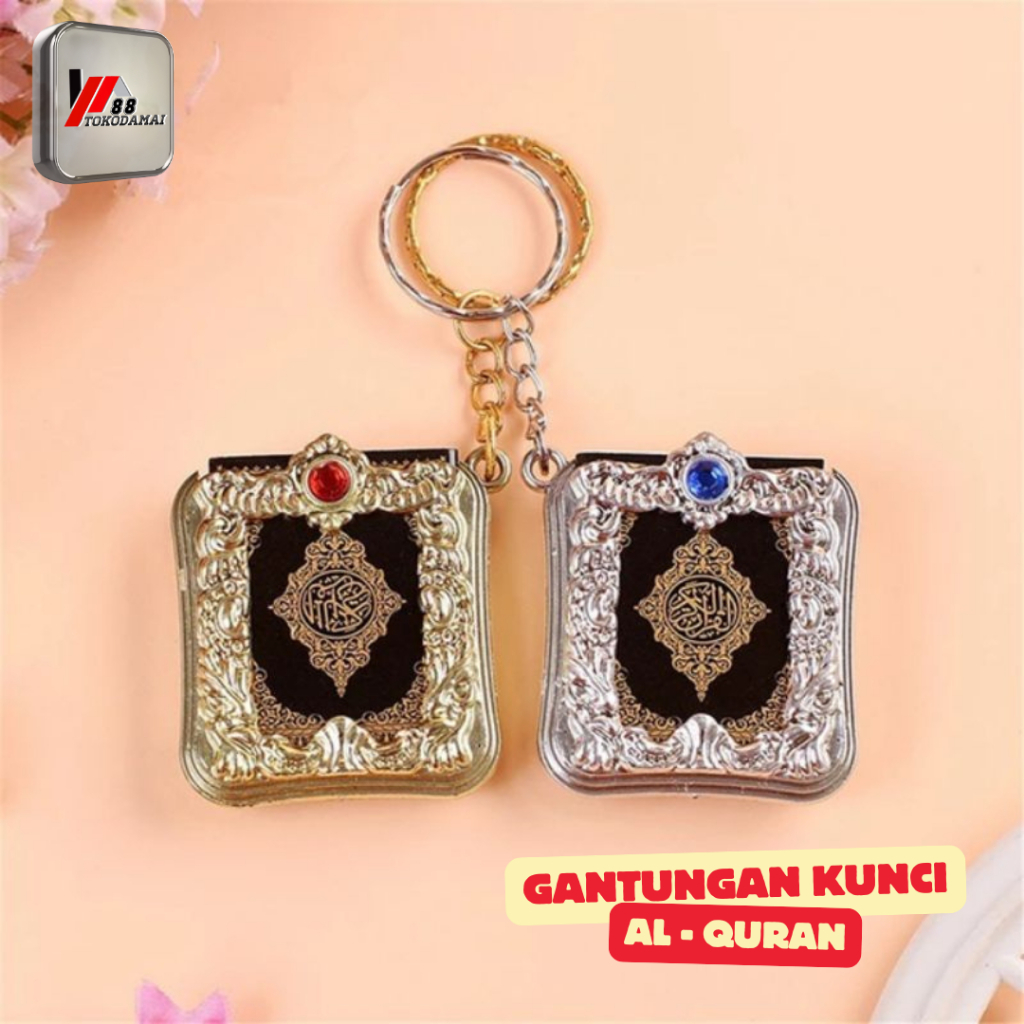 MINIMAL GANTUNGAN ALQURAN / ALQURAN พวงกุญแจ MINI นําเข้าขั้นต่ํา 3 ชิ้น PER ORDER