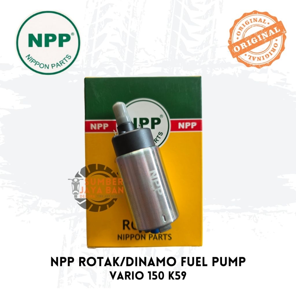 NPP Rotak Dinamo การใช้ปั๊ม Nippon Paint K59 (เดียวกับ 1DY/K03) Vario 150 สามารถใช้สําหรับ Supra X 1