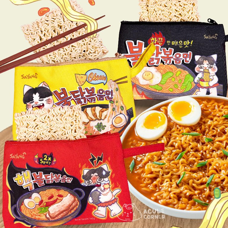 ACULE CORNER - กล่องดินสอ Samyang Pouch Ramen Noodle