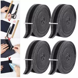 [OL] Lem Jeans Pemendek Celana Tanpa Jahit 100cm/ Lem Gosokan Setrika Self Adhesive Pants Perekat Celana Jeans Instant
