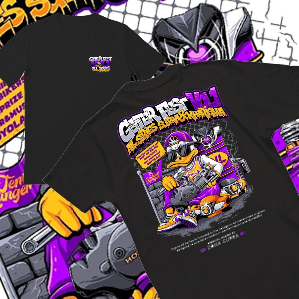 เสื้อยืดกิจกรรม Supra 2025 อินเทรนด์ใหม่ล่าสุด เสื้อยืด unisex หวี 30s / viral supra