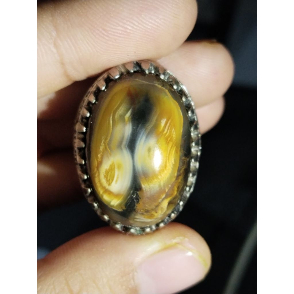 แหวนหินคอรัลหนงกา 25B17Bu9mm